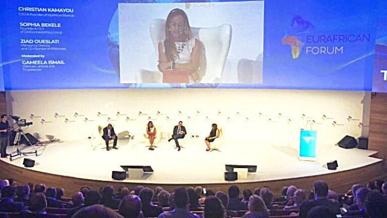 Portugal Sophia Bekele Urges Opportunity Enhanced Trust at EurAfrican 2018 forum