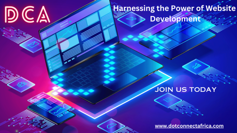 Unlocking Success: Harnessing the Power of Website Development with DCA