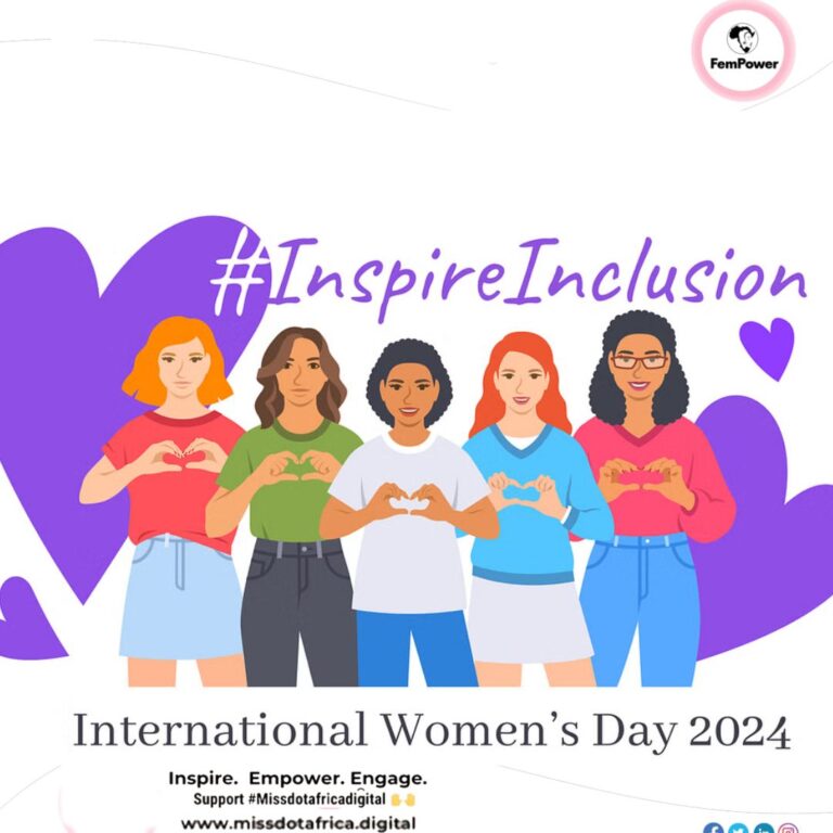 A MESSAGE FROM US – Happy International Women’s Day,  “Inspire Inclusion”