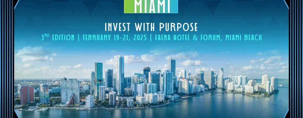 Opening session of the FII PRIORITY Miami 2025 Summit featuring global leaders discussing economic transformation and peace-centered policy.