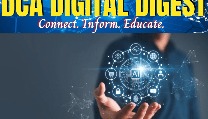 DCA Digital Digest an AI Illustration representing Africa’s Digital Twin Cities