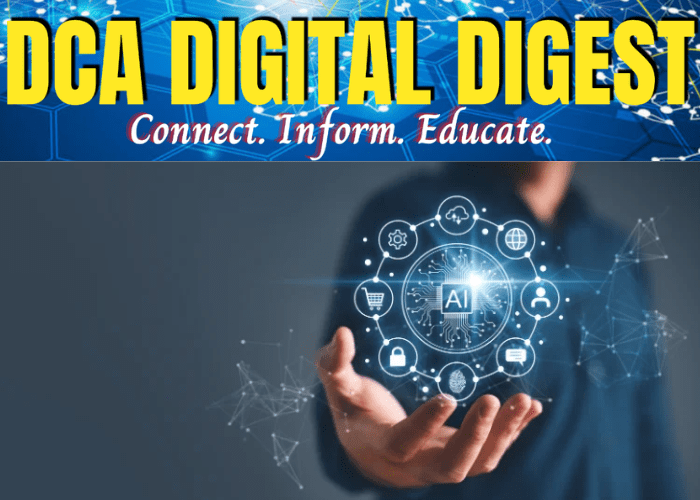 DCA Digital Digest an AI Illustration representing Africa’s Digital Twin Cities