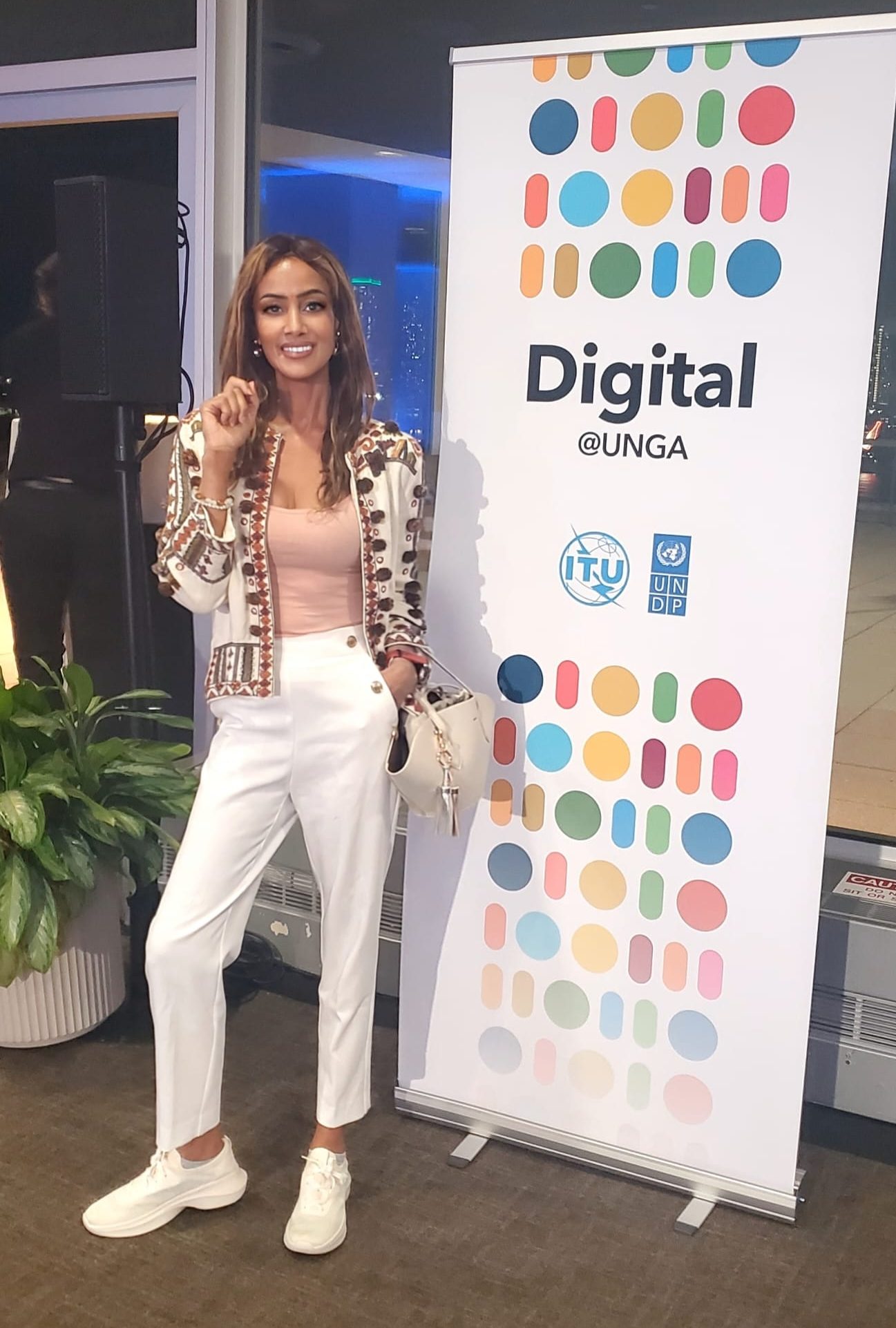 Sophia Bekele at the Digital@UNGA 2026 Anchor Event, United Nations Headquarters, New York.